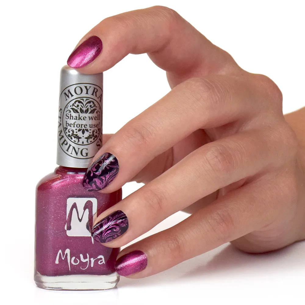 Moyra Cat Eye SP32 Magnetic Red stamping neglelak 12 ml