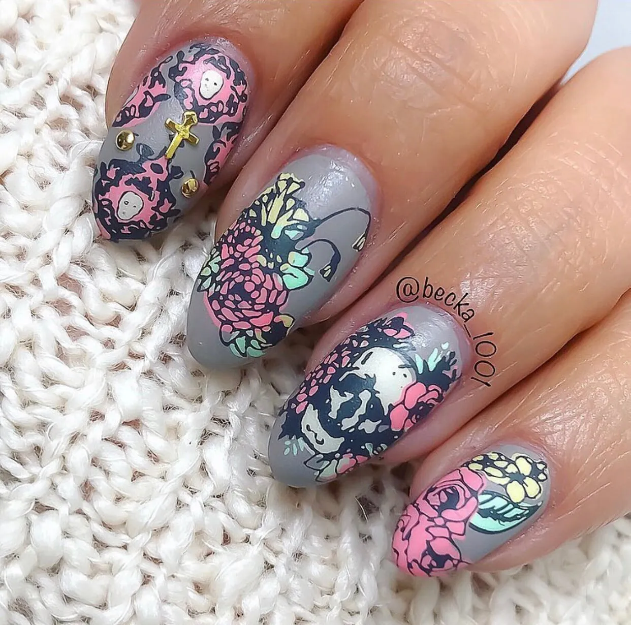 Clear Jelly Stamper Romantic Rebel LC-31 stampingplade blomst