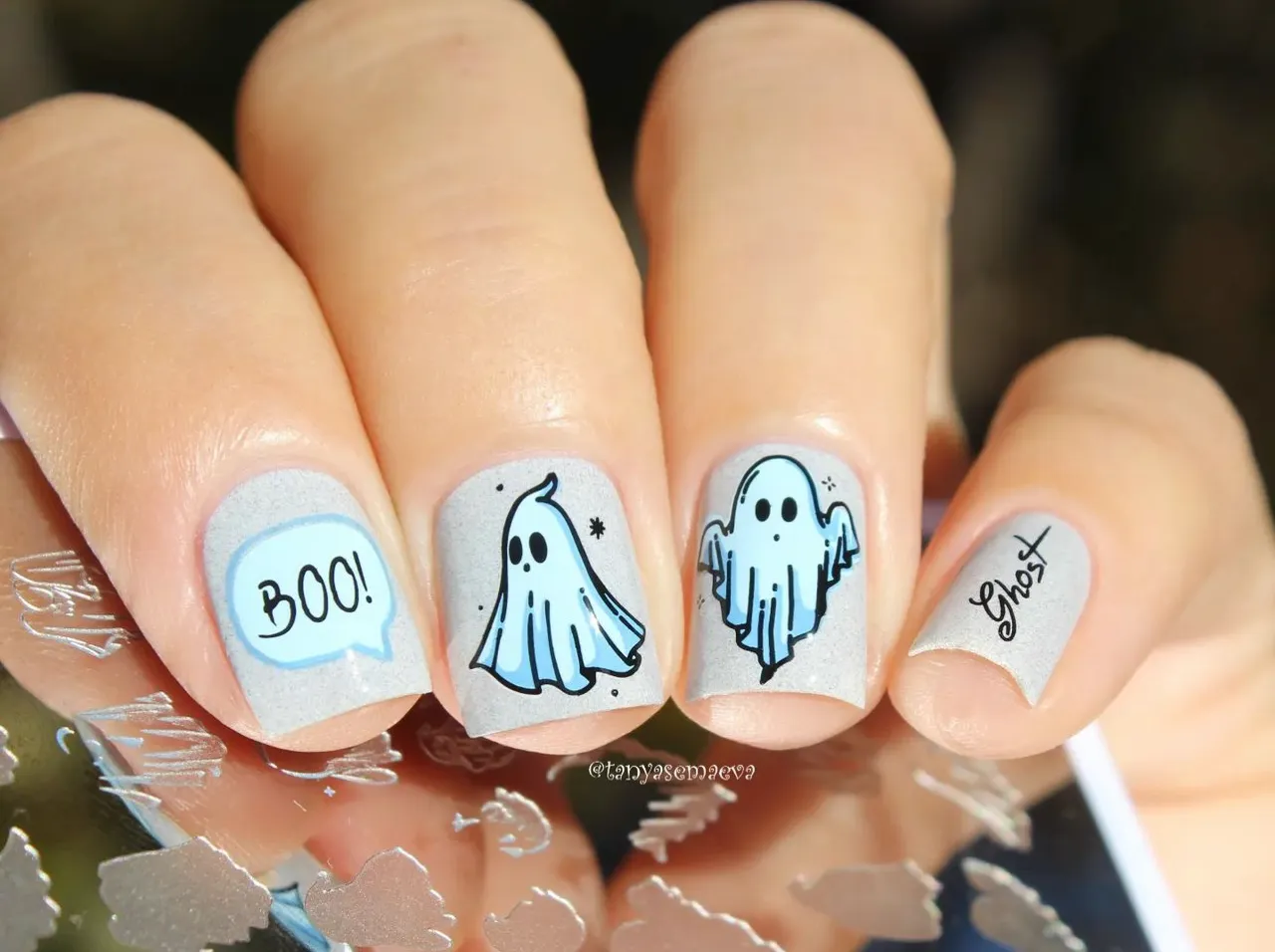 Clear Jelly Stamper CjS-H-78 stempelplade The Ghost halloween
