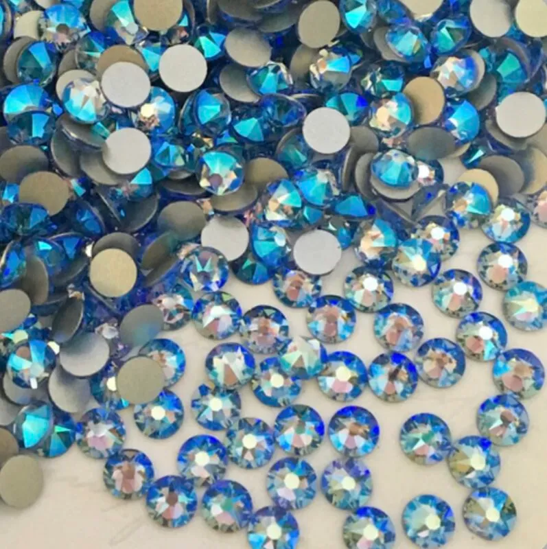 Indigo Nails Beautystones Light Sapphire neglekrystaller