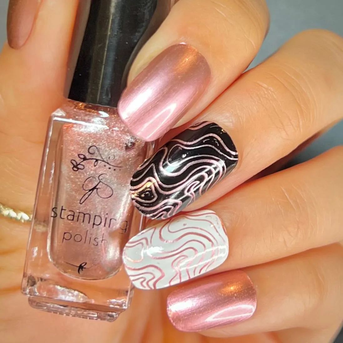 Clear Jelly Stamper 41 Sweet Baby Rose stamping lak rosa 5 ml