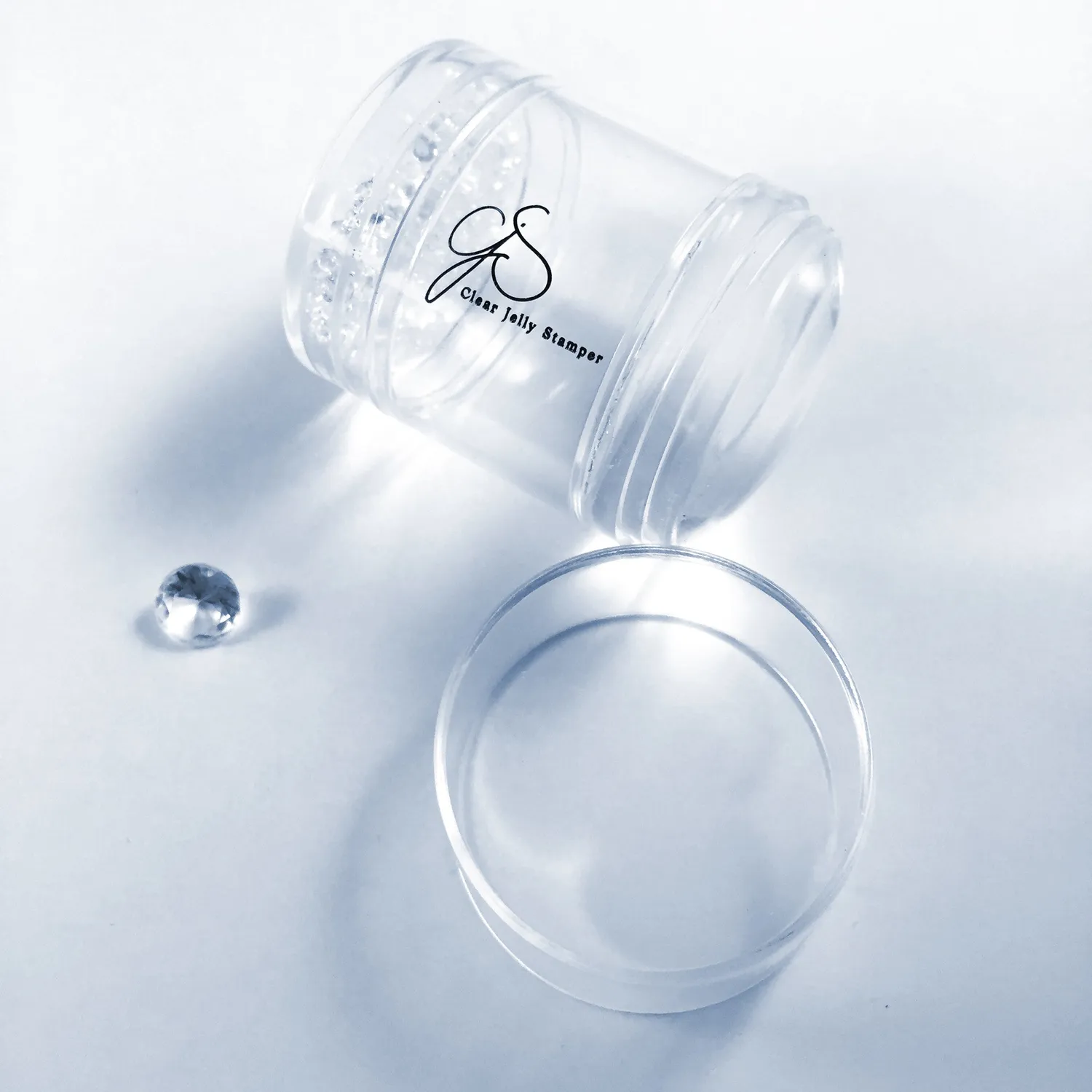 Clear Jelly Stamper Big Bling XL stempel klar gennemsigtig