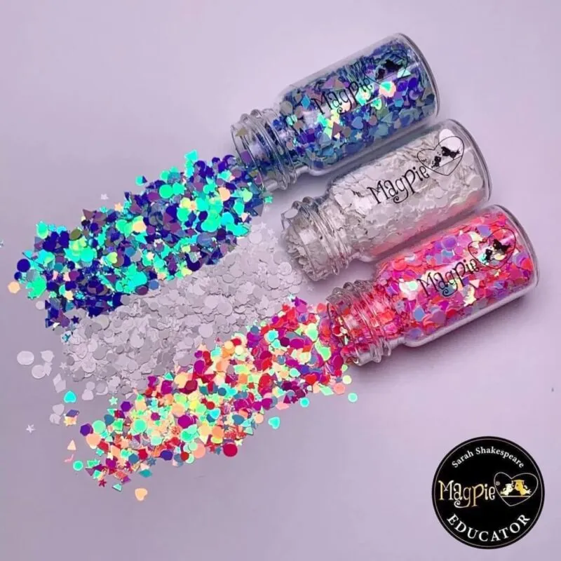 Indigo Nails Beautystones Mermaid konfetti neglepynt