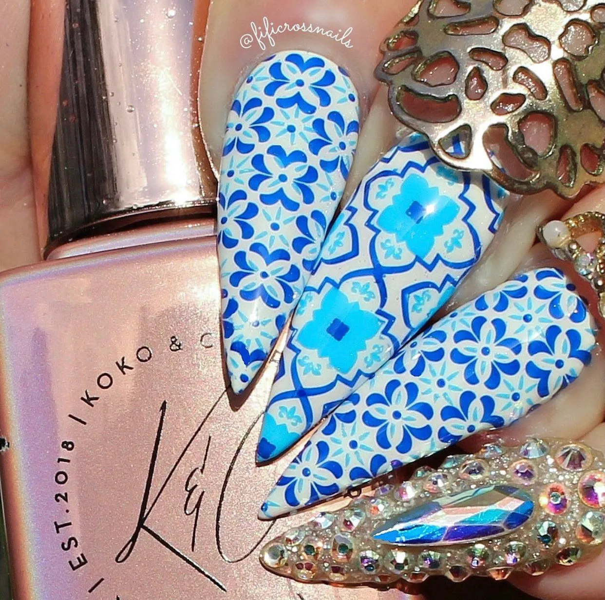 Clear Jelly Stamper LC-62 Talavera stamping plate mosaik