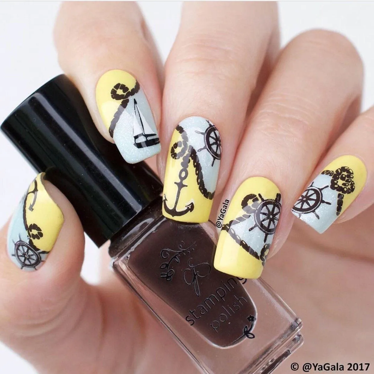 Clear Jelly Stamper LC-11 stamping plade treasures sea