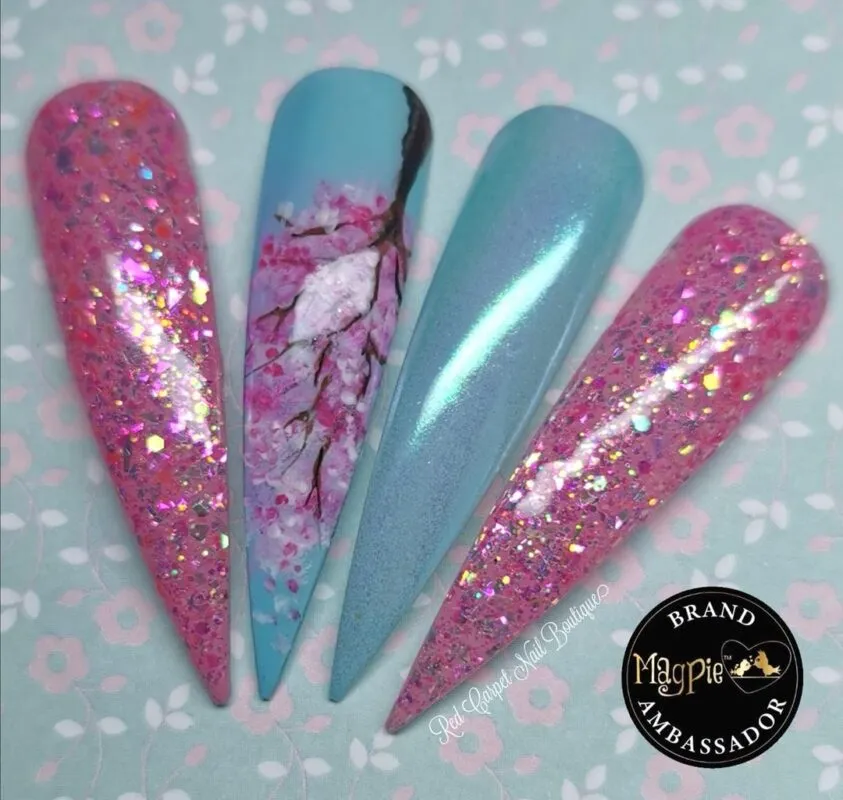 Indigo Nails Beautystones Pamela glitter til negle