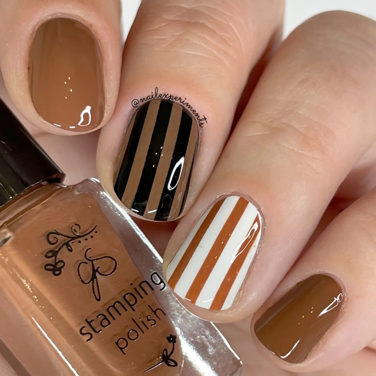 Clear Jelly Stamper 114 Java stamping lak brun 5 ml