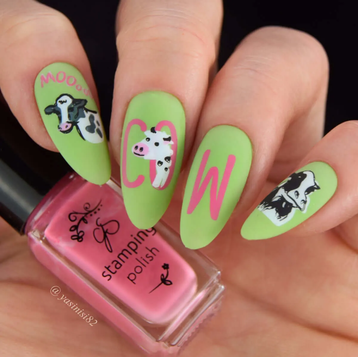Clear Jelly Stamper CjS-355 Udderly Adorable ko stamping plade