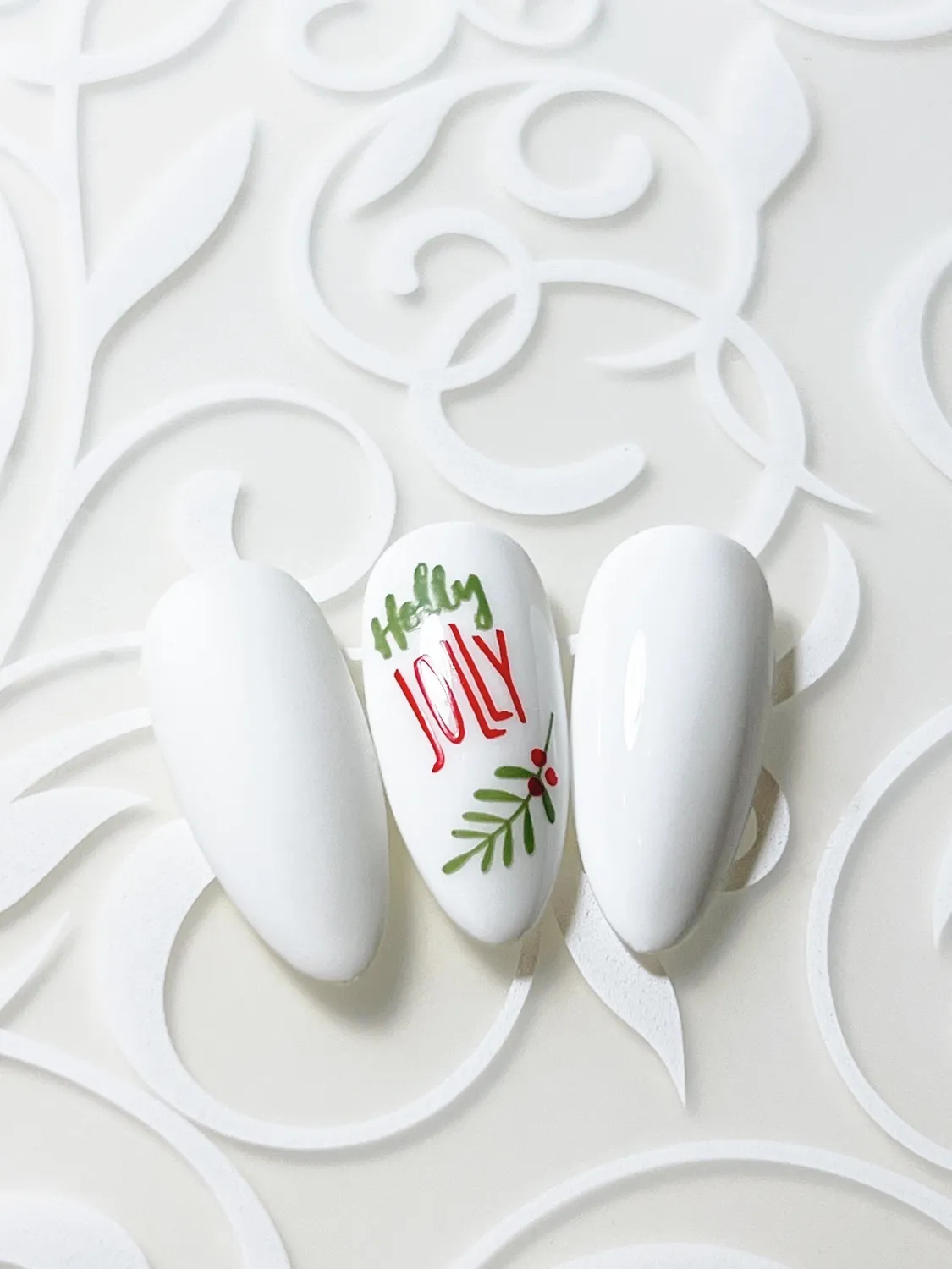 Clear Jelly Stamper CjSC-76 stamping plade jul pin-up