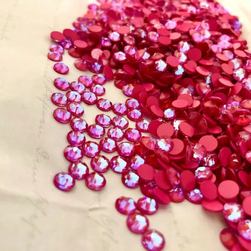 Beautystones Crystal Lotus Pink DeLite neglesten