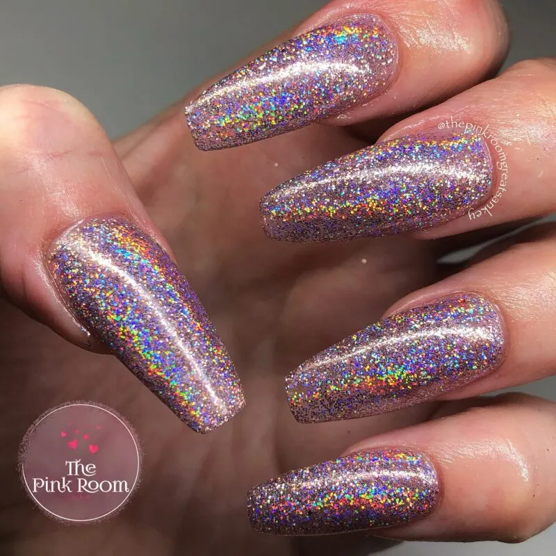 Indigo Nails Faith glitter til negle – grov effekt