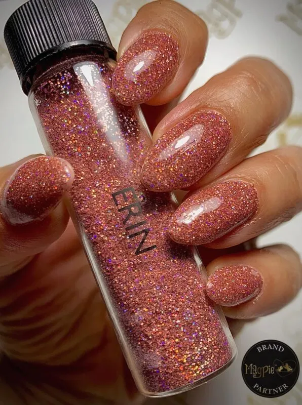 Indigo Nails Beautystones Erin negleglitter fint glimmer
