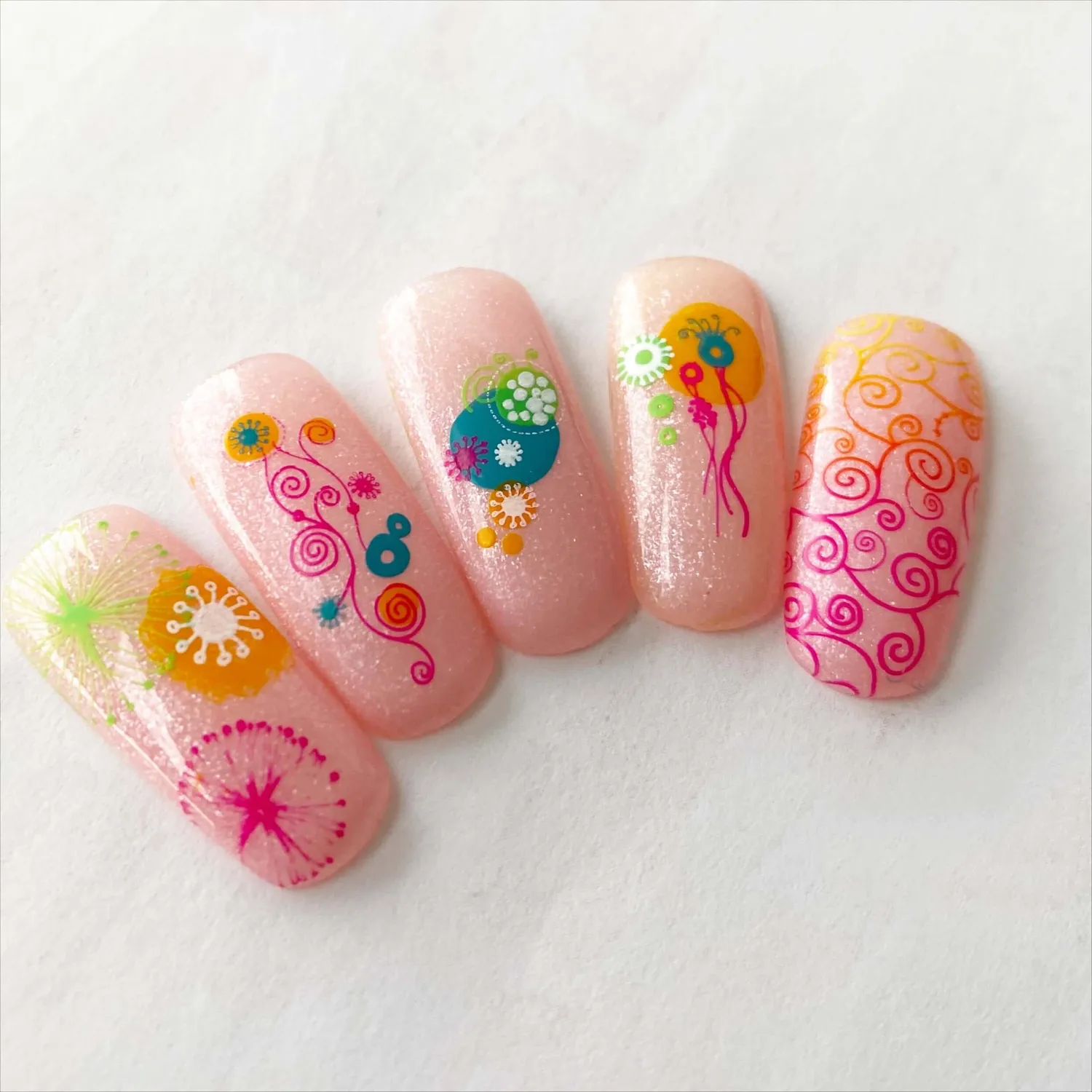 Clear Jelly Stamper CjS-235 Feeling Vine stempelplade blomst