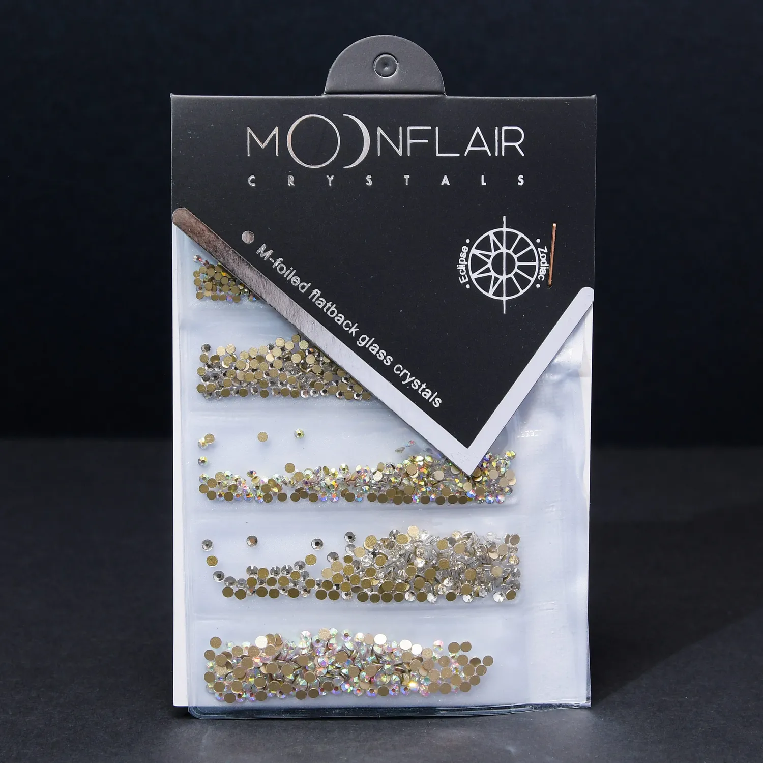 Moonflair The Minis neglekrystaller 1440 stk crystal