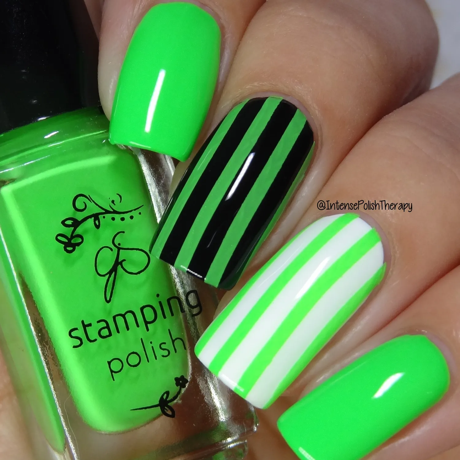 Clear Jelly Stamper 12 Glee Tree Green stamping lak grøn 5 ml