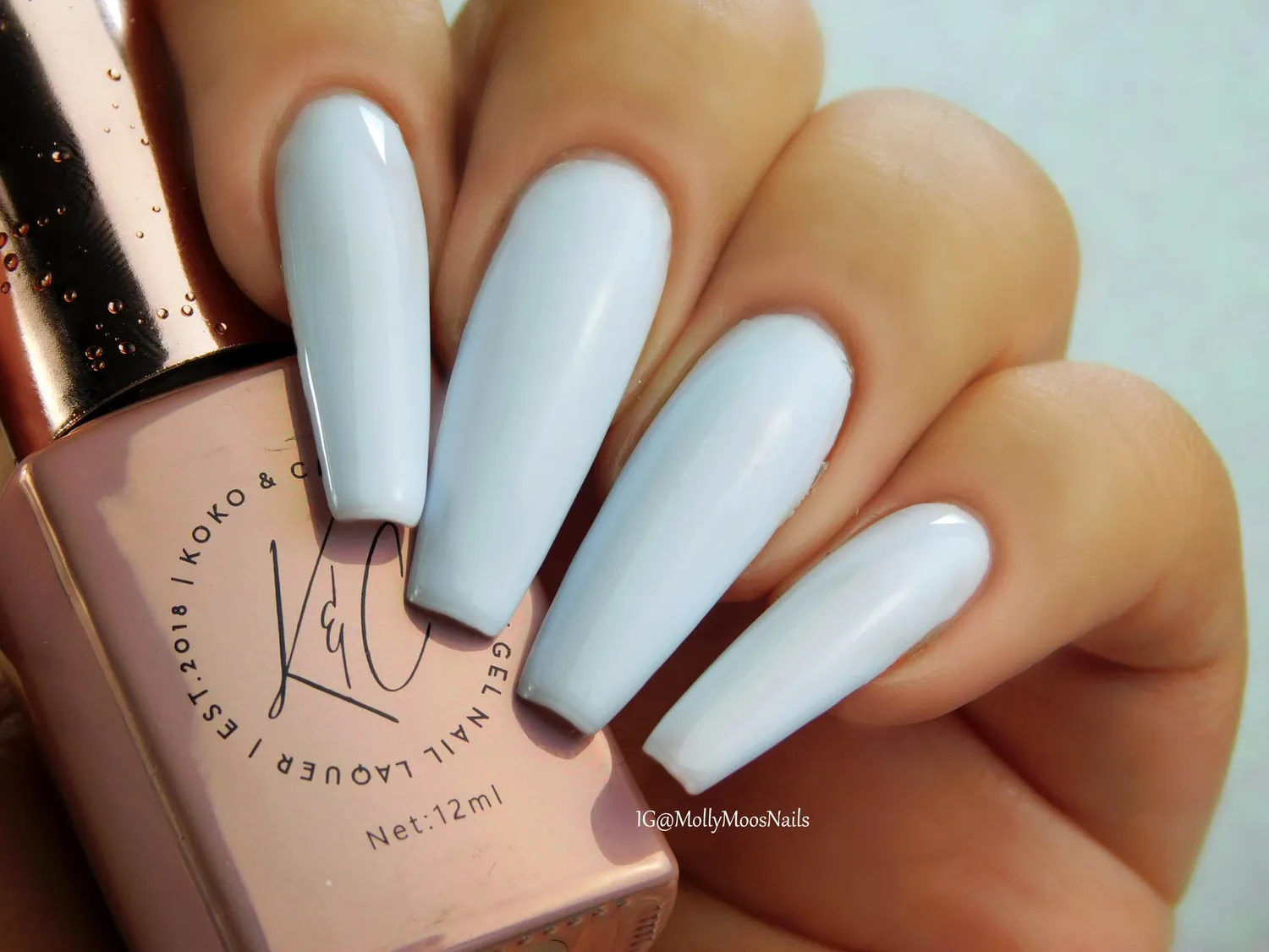 Clear Jelly Stamper 0139 High Tide gelelak lyseblå 12ml creme
