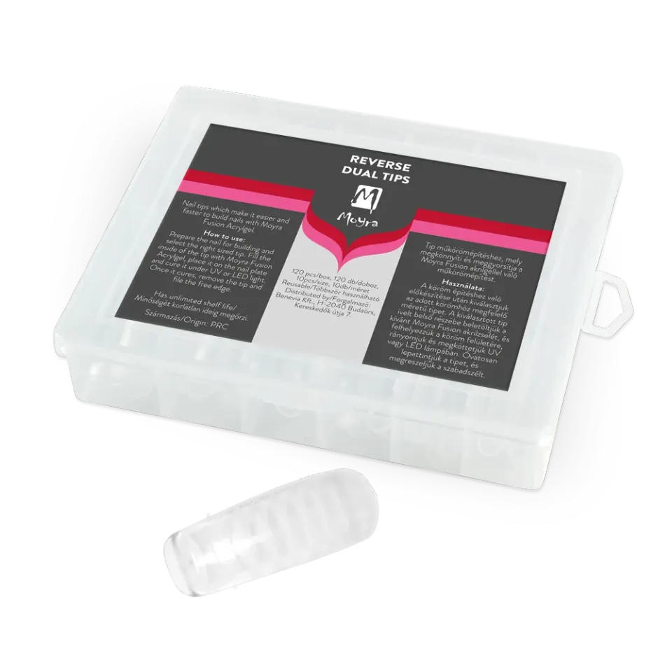 Moyra Reverse Tip Box 08 Almond XL negletipper 120 stk