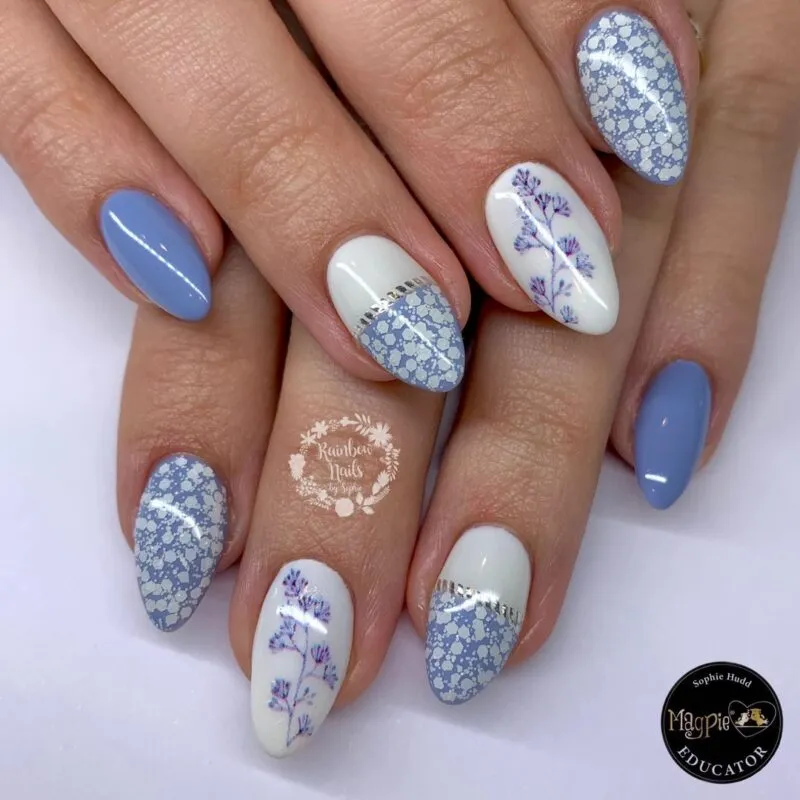Indigo Nails Lacey glitter til negle fint korn