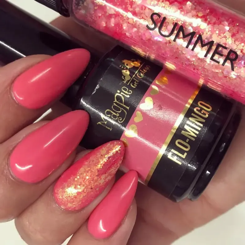 Indigo Nails Summer Glitter negleglitter med sommerglans
