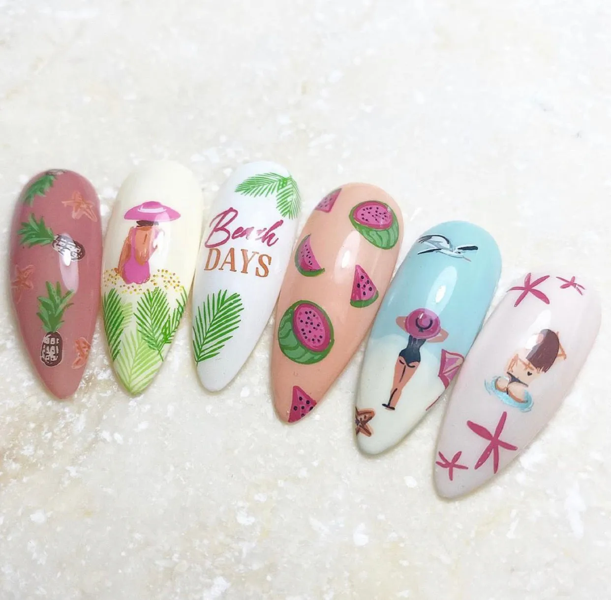 Clear Jelly Stamper CjS-165 Summer Never Ends stampingplade 14,5x9,5