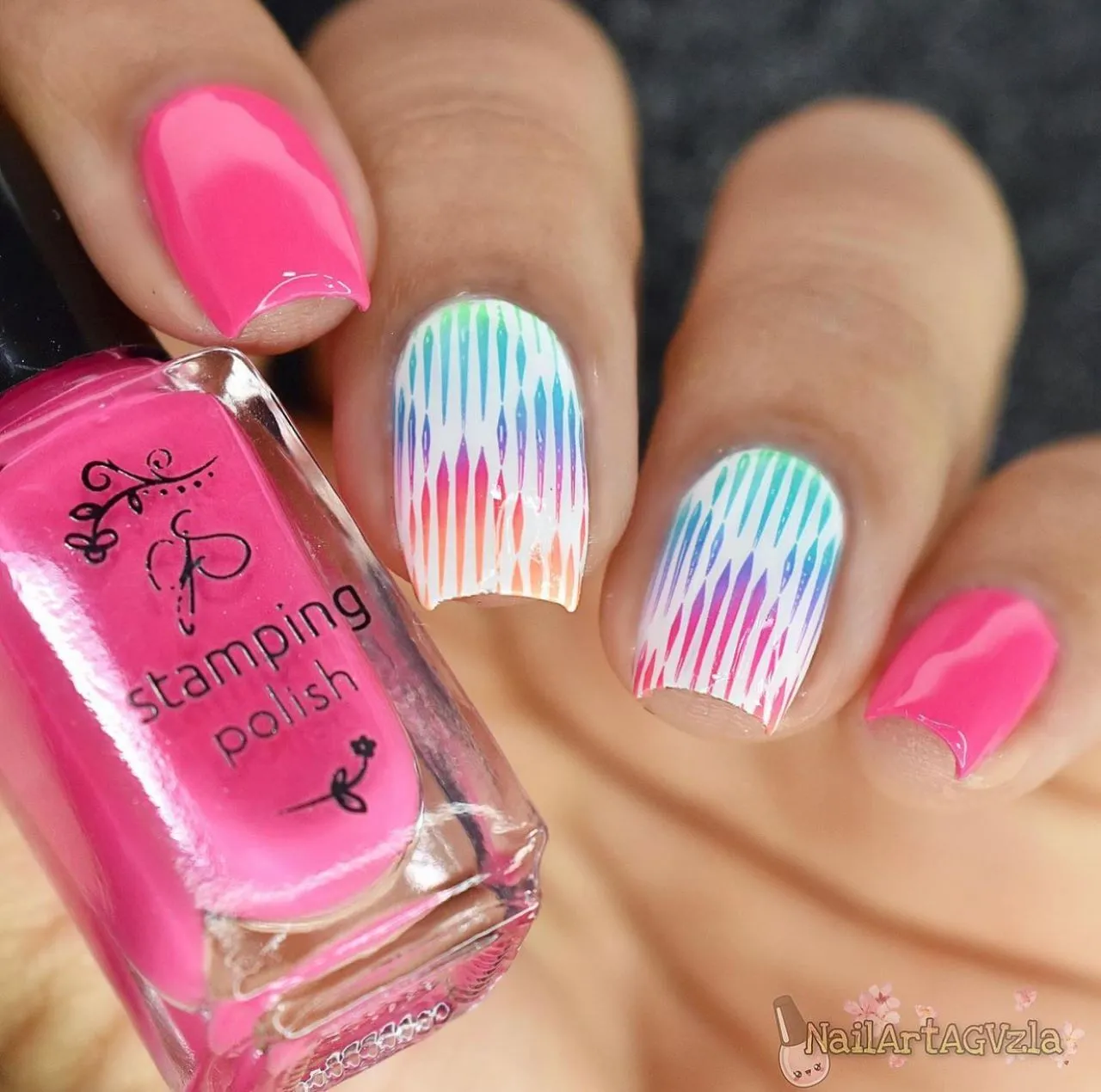 Clear Jelly Stamper We be Trippin CjS-167 stamping plade psykedelisk
