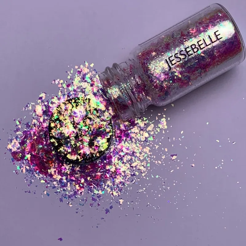 Indigo Nails Beautystones Jessebelle negleflakes effekt