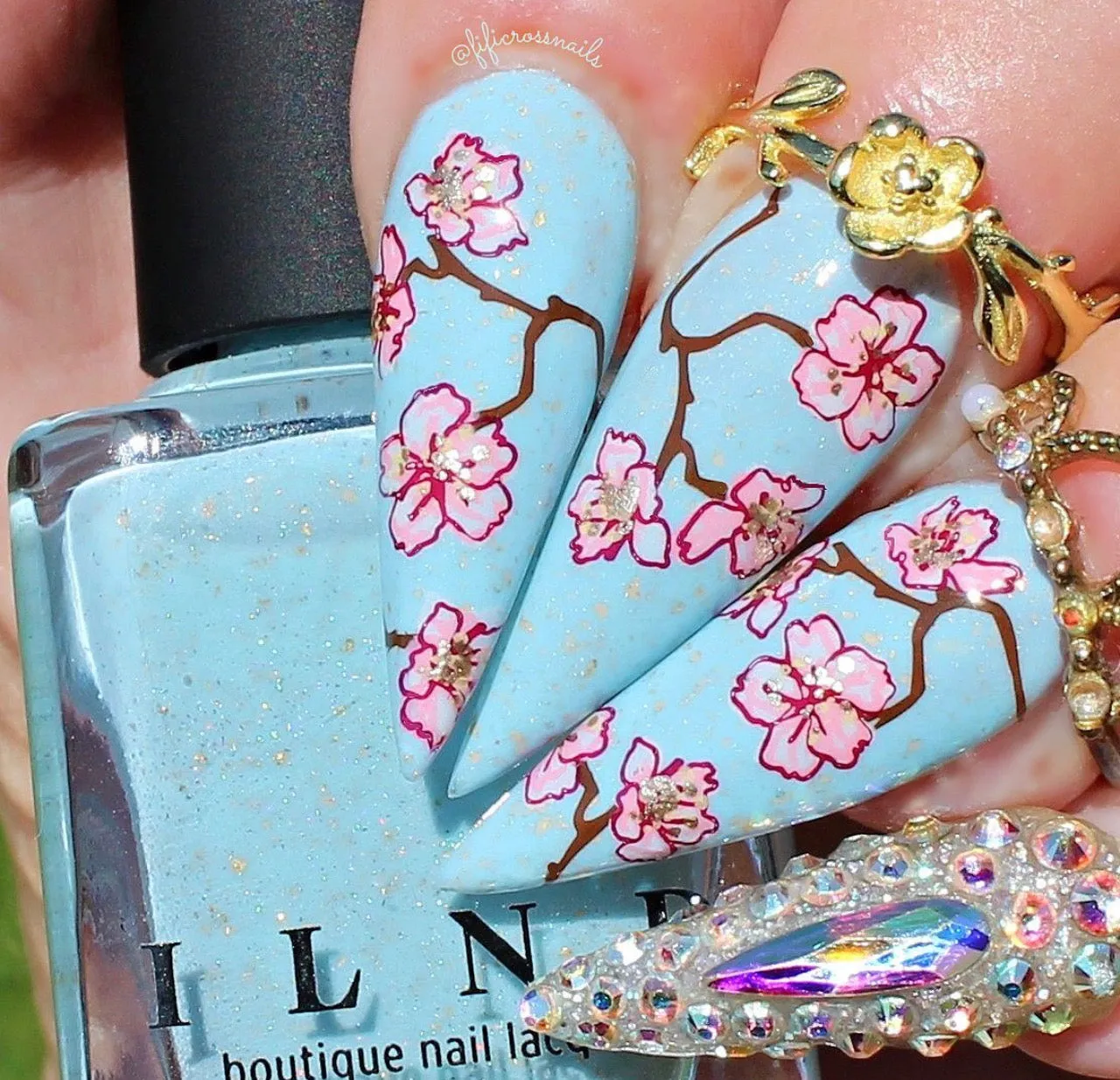 Clear Jelly Stamper CjSLC-69 stampingplade sakura 14,5x9,5cm