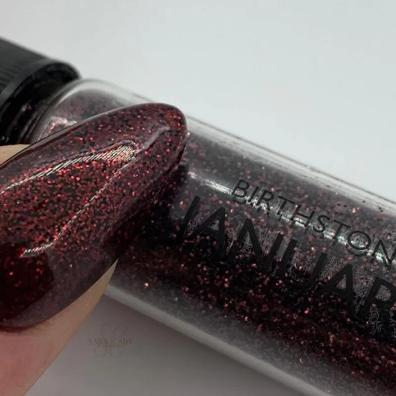 Indigo Nails January glitter til negle