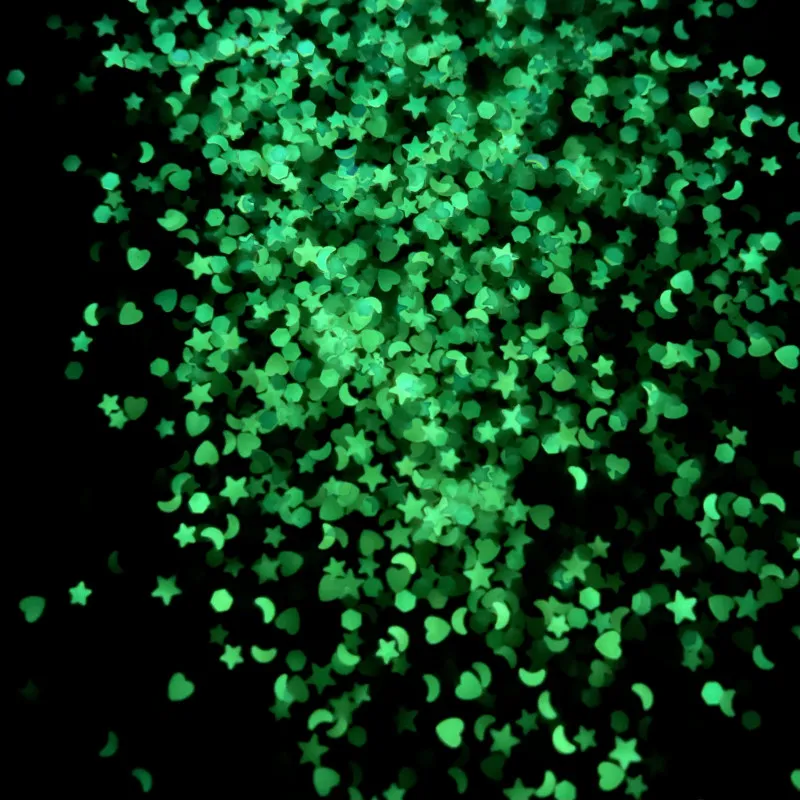 Indigo Nails Beautystones Glow In The Dark neglesten selvlysende