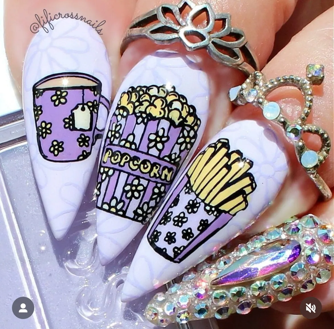 Bohemia Groovy Daisy BS-05 stamping plade 12x6 cm retro