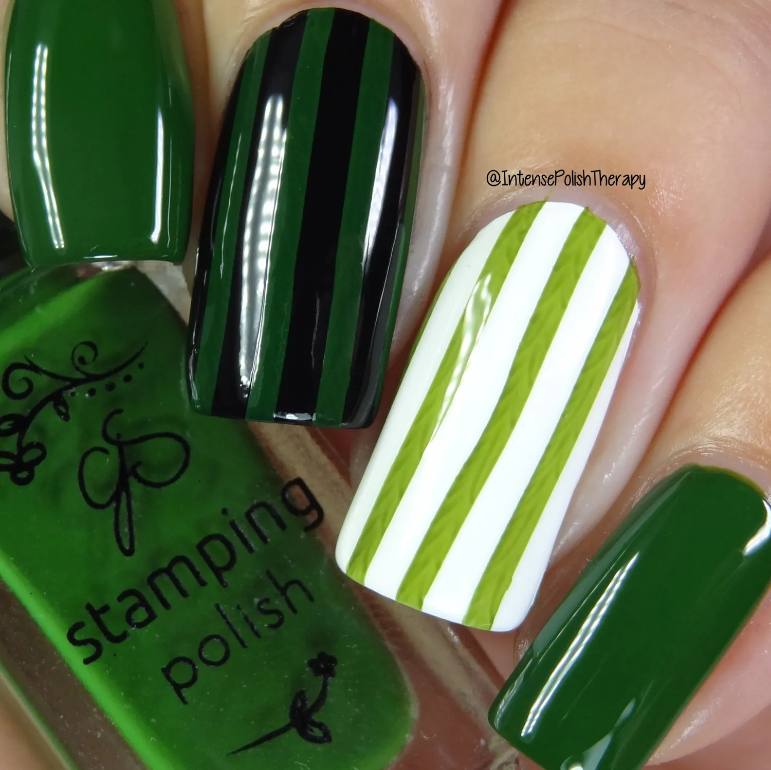 Clear Jelly Stamper 38 Mystic Moss stamping lak 5 ml olivengrøn