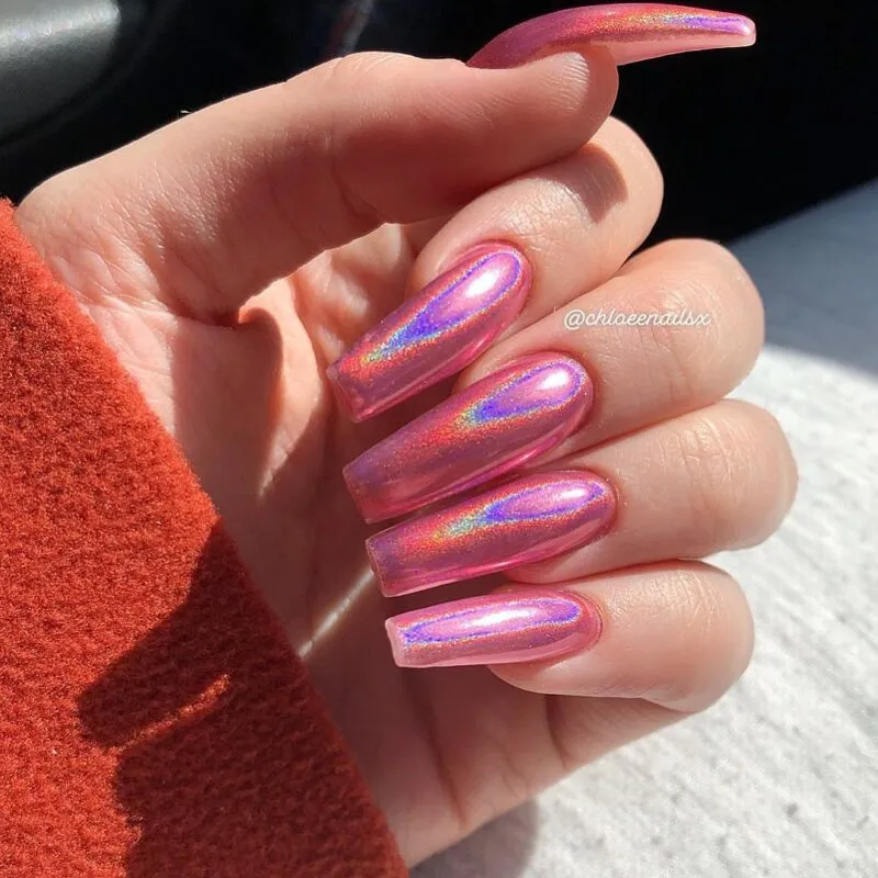 Indigo Nails Bella holo chrome pigment