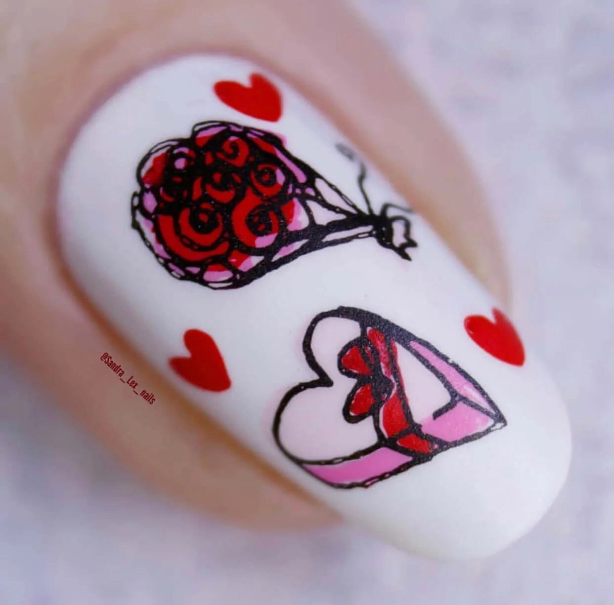 Clear Jelly Stamper Never Ending Love CjSV-03 stampingplade hjerte