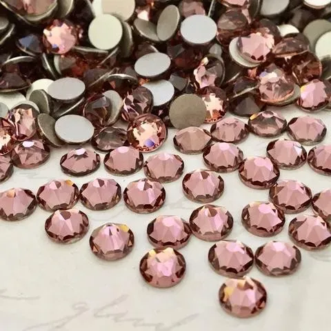 Beautystones Crystals Bush Rose neglesten flat back