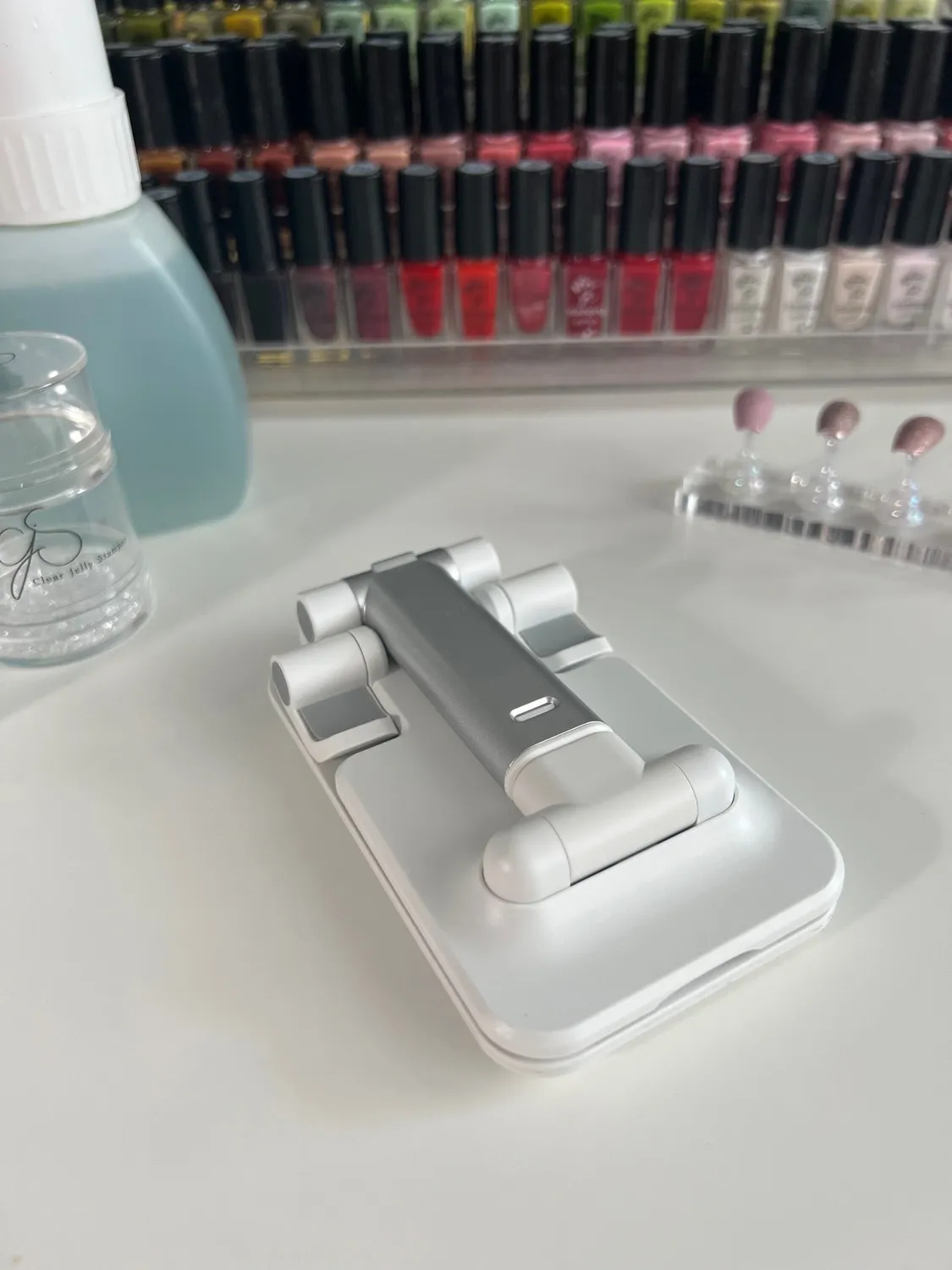 Clear Jelly Stamper CjS Phone Holder telefonholder til negle