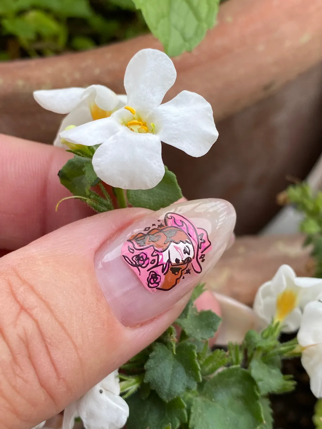 Clear Jelly Stamper CjS-415 Cool Cowgirl stampingplade 14x9