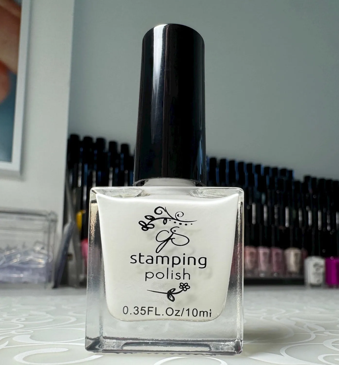 Clear Jelly Stamper 2 Jennys White stampinglak 5ml hvid