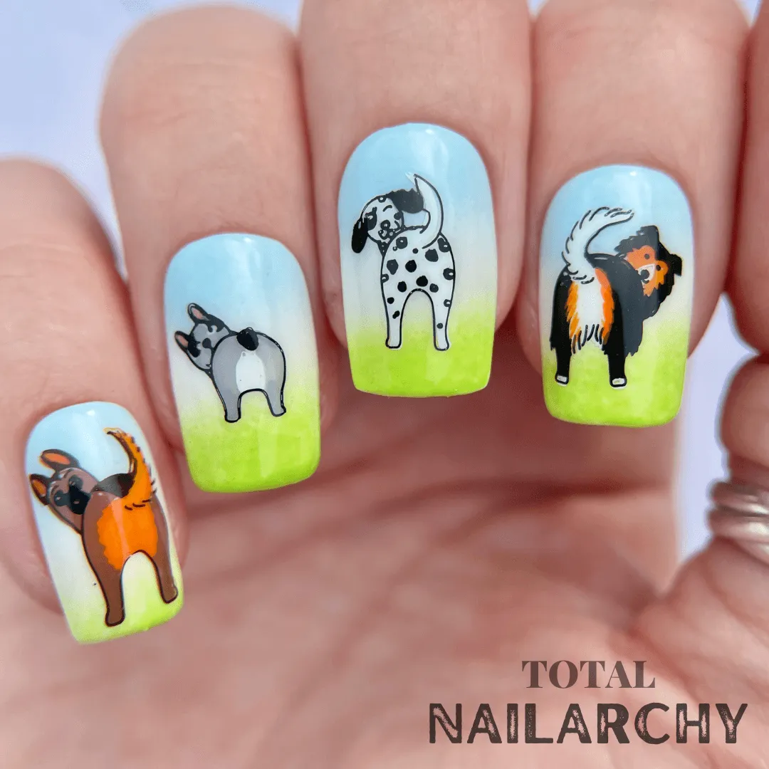 Clear Jelly Stamper CjS-317 Pup Party stempelplade hund