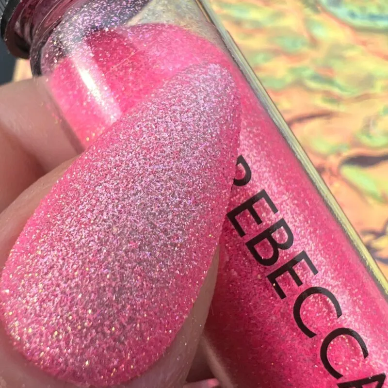 Indigo Nails Rebecca glitter til negle med dækkeevne