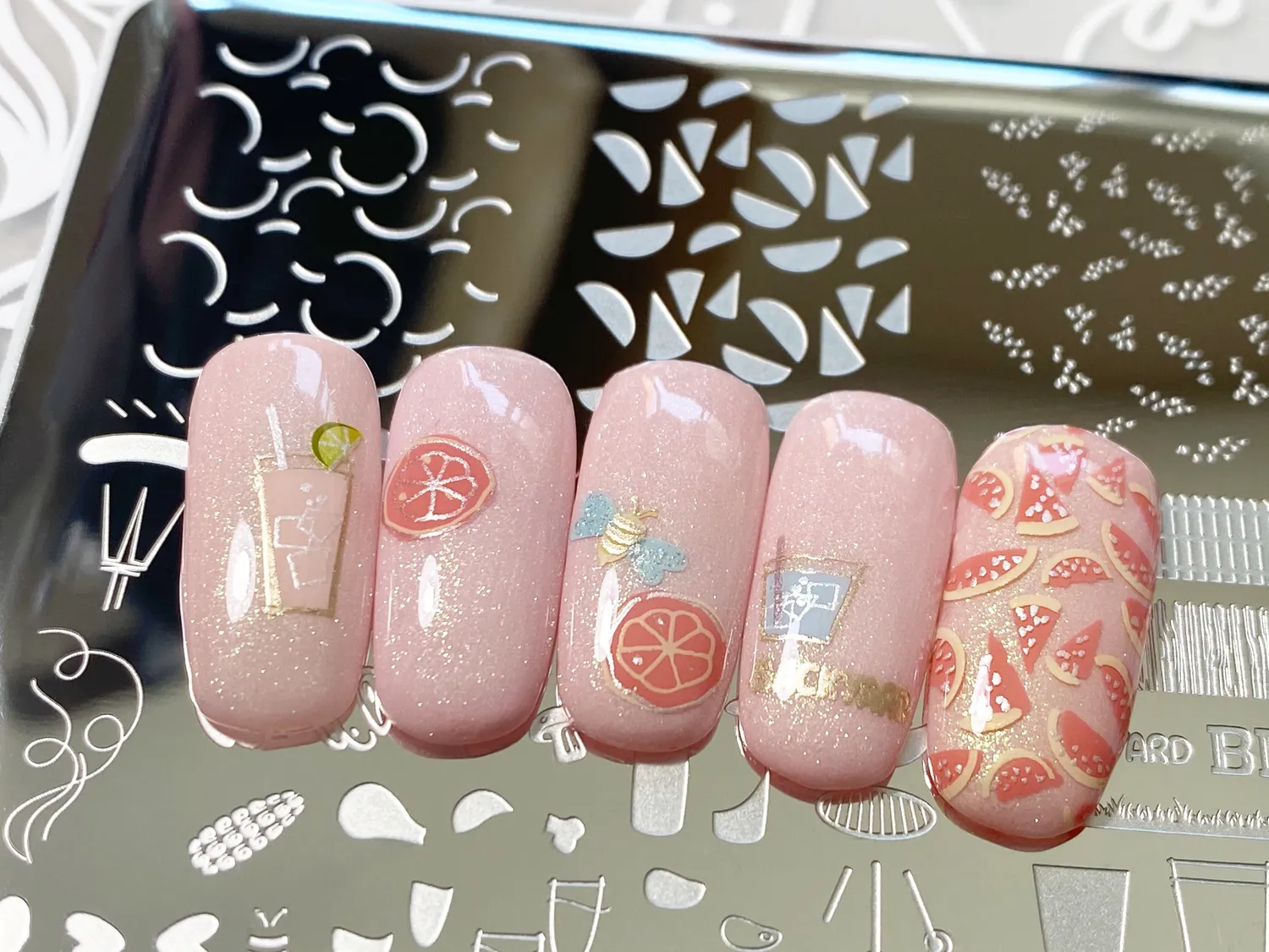 Clear Jelly Stamper Plate of the Month juli 2021 sæt 2 stk