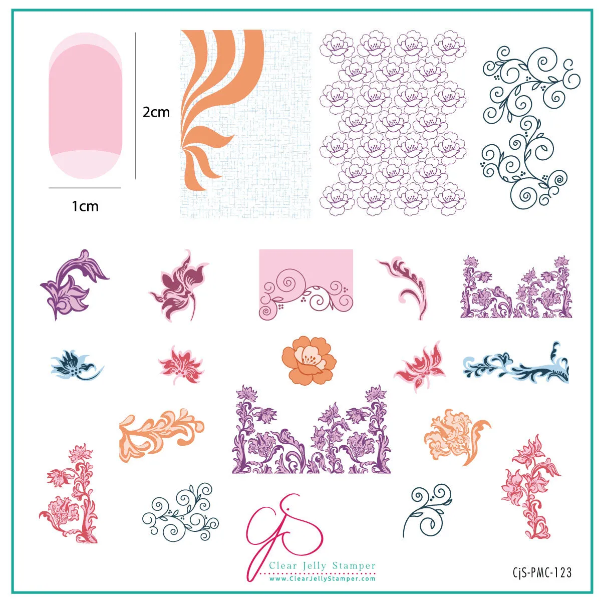 Clear Jelly Stamper April 2025 stampingpladesæt