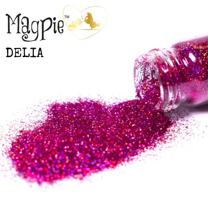 Indigo Nails Delia negleglitter med fin glans