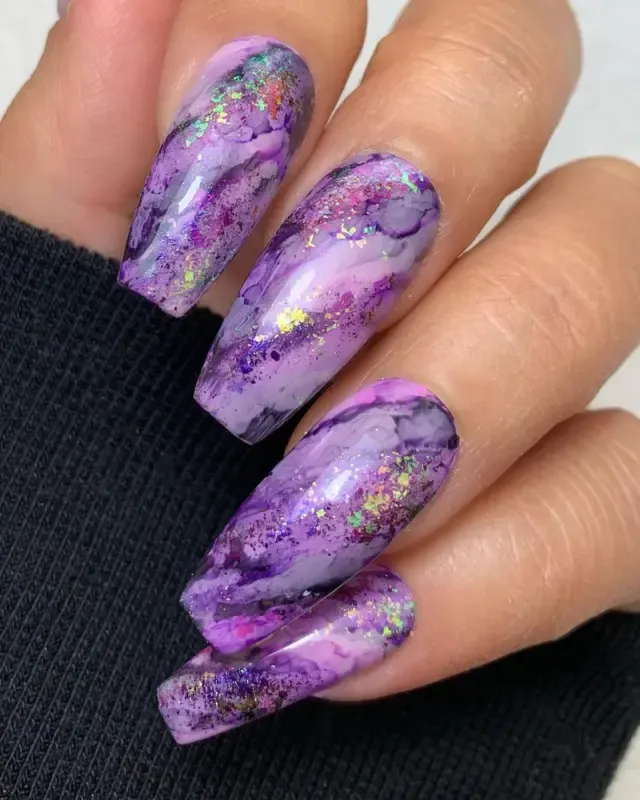 Indigo Nails Purple Inkie neglepynt lilla