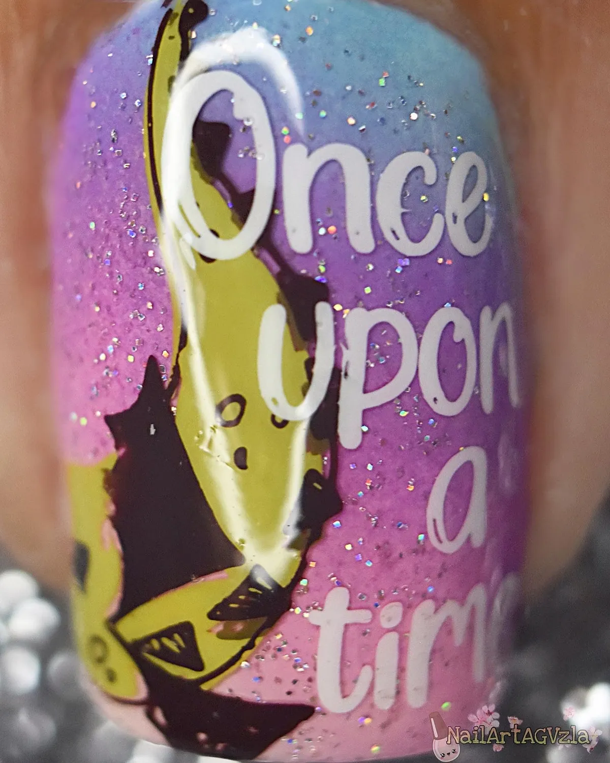 Clear Jelly Stamper CjS-311 Once Upon A Time stampingplade 14,5x9,5 cm eventyr