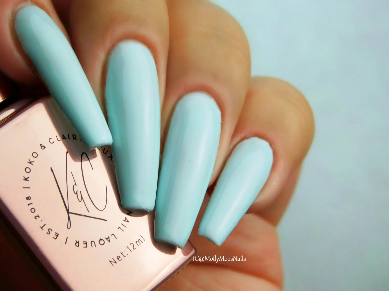 Clear Jelly Stamper KoKo & Claire 0141 Offshore gellak teal 12 ml