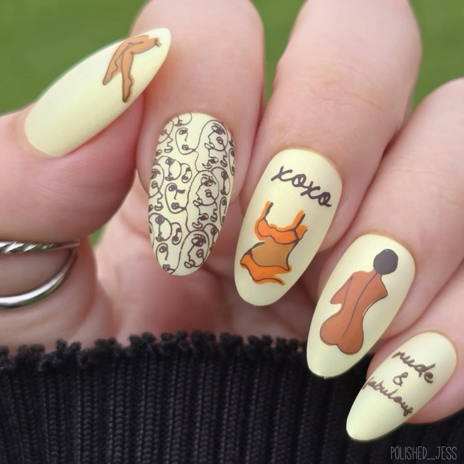 Clear Jelly Stamper Nude CjS-196 stampingplade Au Naturel