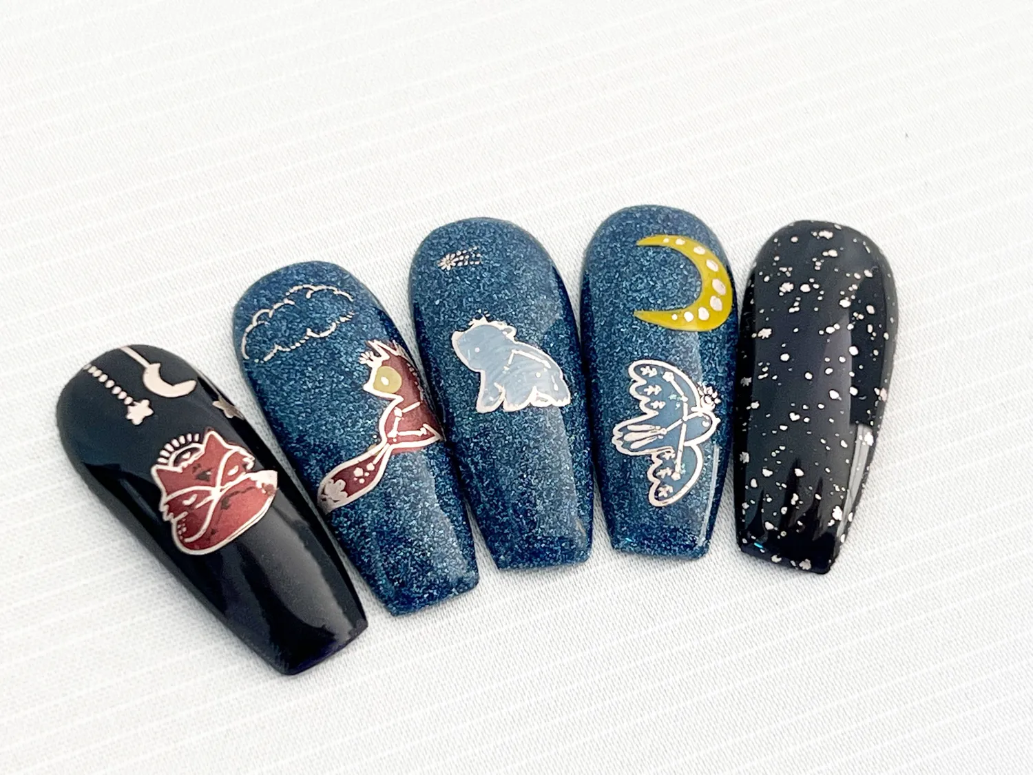 Clear Jelly Stamper Celestial Zoo CjS-225 stampingplade med dyr