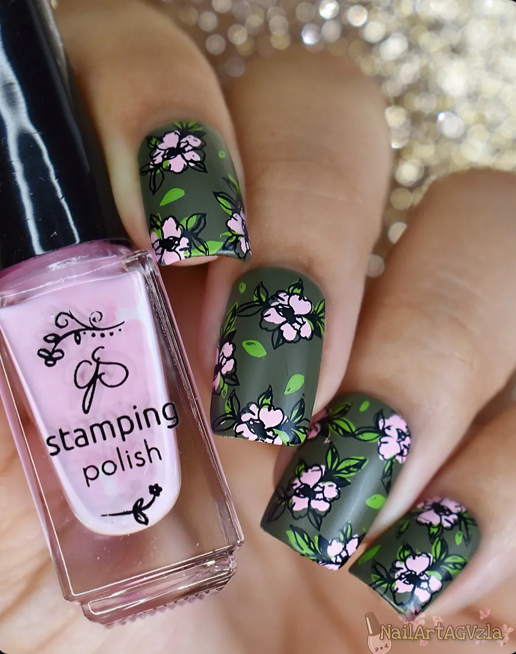 Clear Jelly Stamper CjS-349 Whispering Petals stampingplade floral