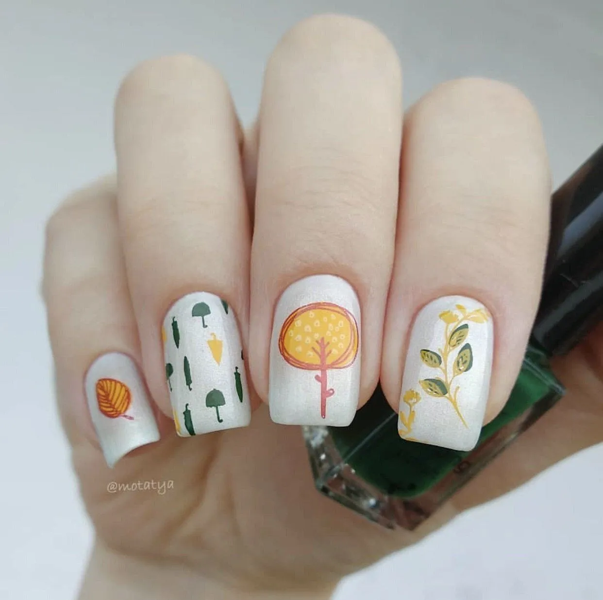 Clear Jelly Stamper CjS-137 Whimsical Fall stampingplade
