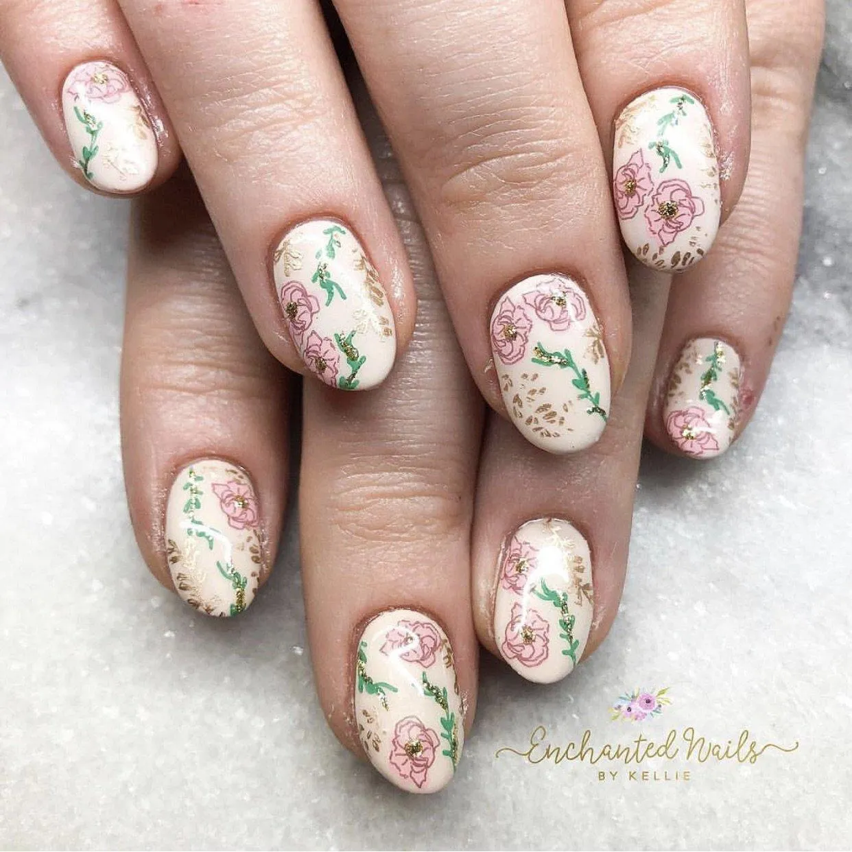 Clear Jelly Stamper Sketched Garden CjS-82 stampingplade